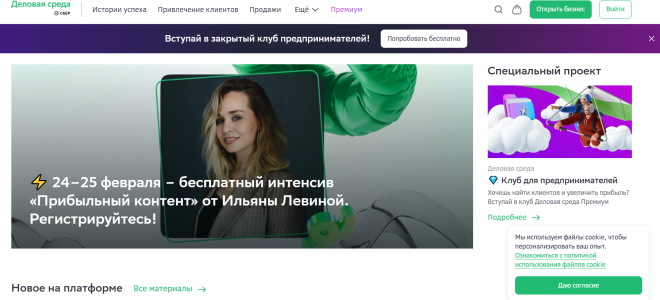 Как войти в личный кабинет сервиса Дасреда (Деловая среда) – пошаговая инструкция