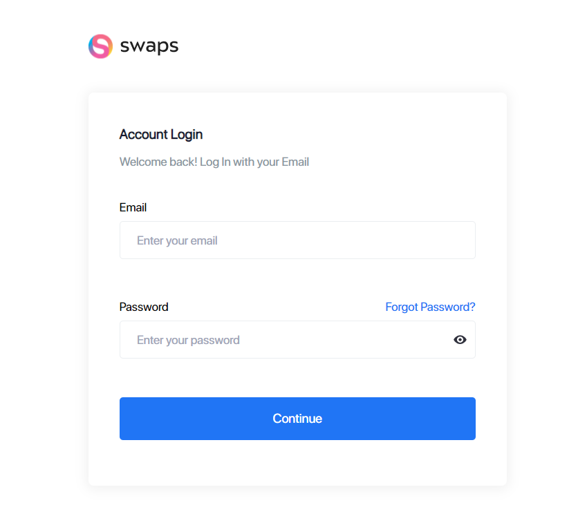 Как можно войти в личный кабинет на портале SWAP WS – инструкция